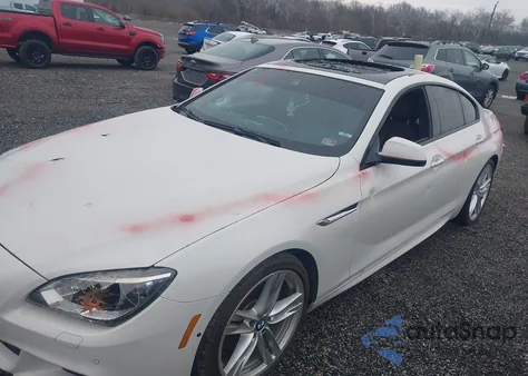 2015 BMW 650I Gran Coupe from USA, damaged, VIN WBA6B2C51FD799079